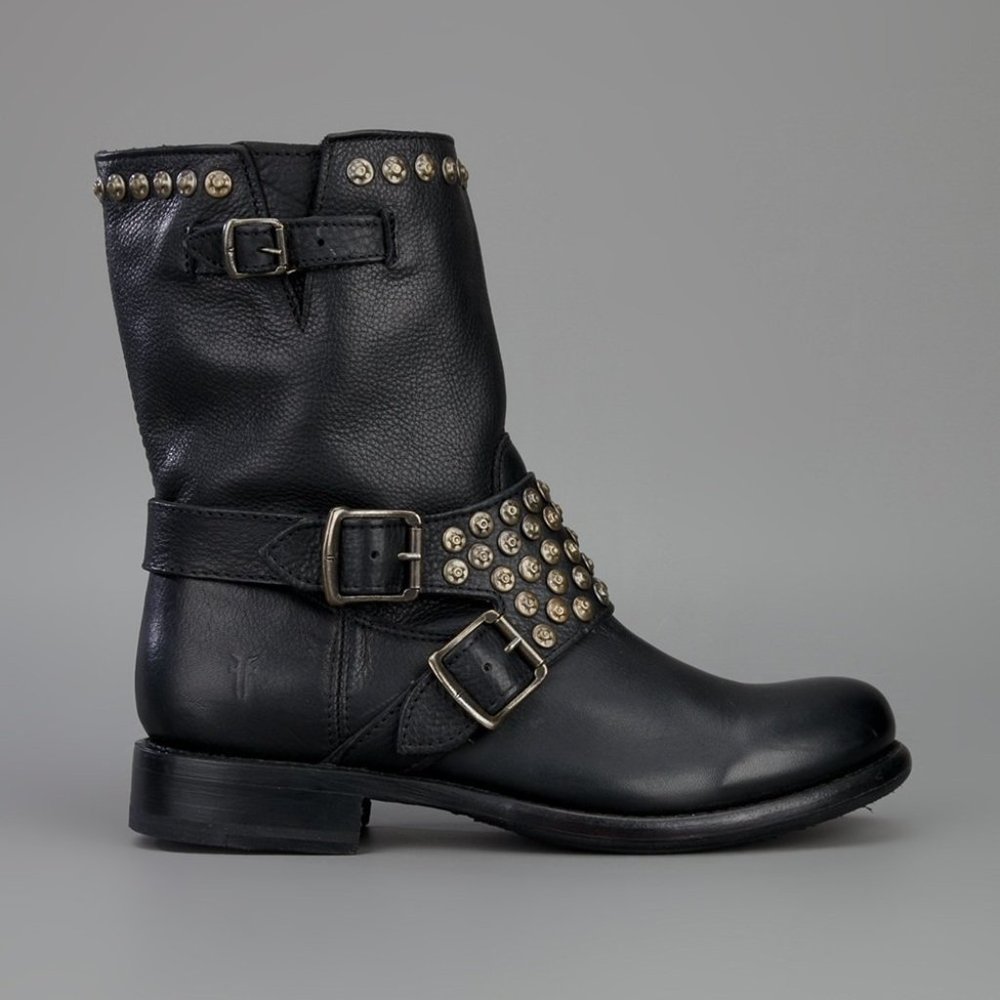 Frye Jenna Studded Boot (Short)